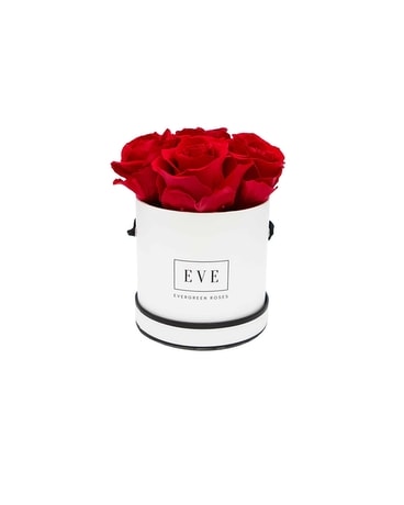 Evergreen Roses (4 roses) Flower Arrangement