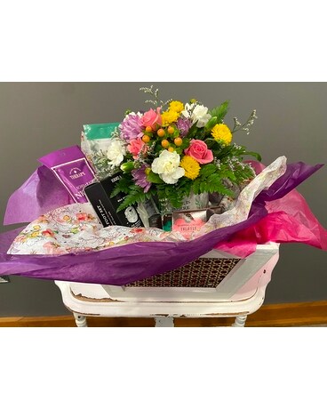 Mom's Spa Day Basket Gift Basket