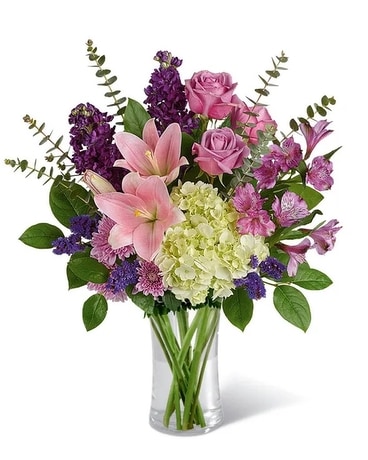 Amethyst Charm Flower Arrangement