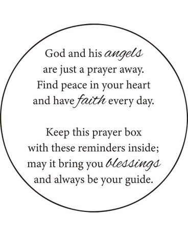 Optical Lens Prayer Box Necklace Gifts