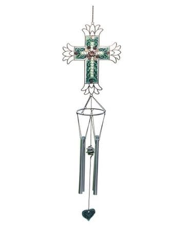 Tranquility Cross Wind Chimes Gifts