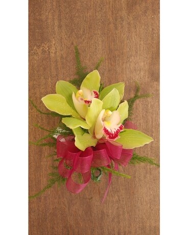Cymbidium Orchid Corsage Flower Arrangement