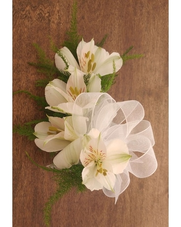 Alstroemeria Corsage Flower Arrangement