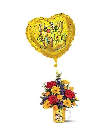 Teleflora's Birthday Surprise Bouquet Flower Arrangement