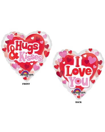 Hugs, Kisses & Love Balloon 26
