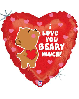 I Love You Beary Much! Balloon Flower Arrangement