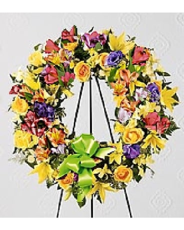 HOUSE SPECIAL - Mixed Floral Wreath Flower Arrangement