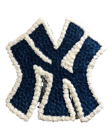 Yankees logo Funeral Arrangement