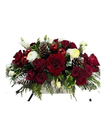Jingle Bell Rock Flower Arrangement