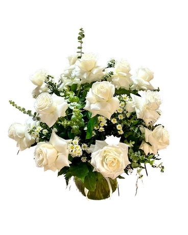 White Roses Flowers