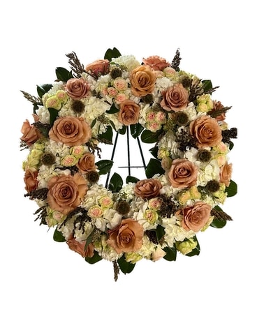 Circle spray Funeral Arrangement