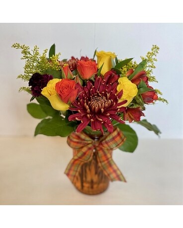 Golden Hour Flower Arrangement