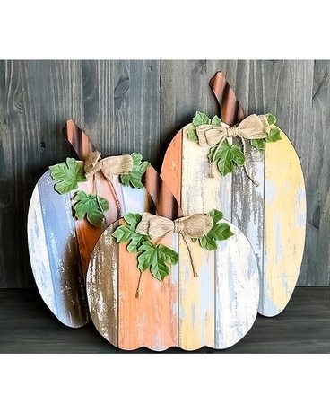 Farmhouse Pumpkins Specialty Arrangement