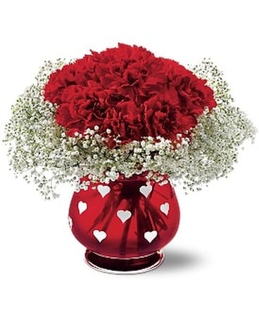 Teleflora's Love Sweet Love Bouquet Flower Arrangement