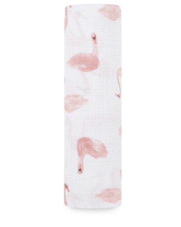 ADEN + ANAIS Muslin Swaddle Briar Rose Swans Gifts