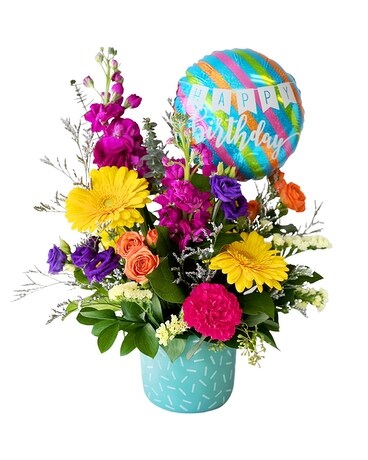 HORRAY! It's Your Birthday! Flower Arrangement