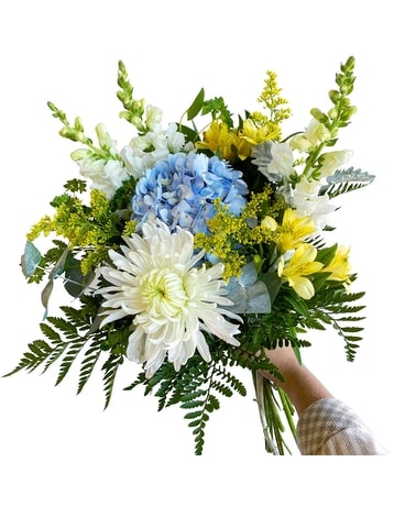 It’s a Baby! - Blue Flower Arrangement