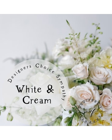 Designer's Choice Whites & Creams Flowers