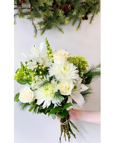 Adrienne's Original Designers Choice Winter White Bouquet
