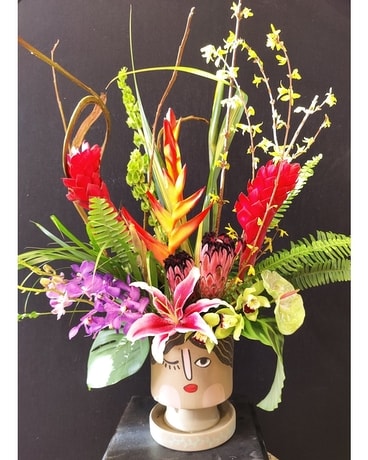 A tropical wink Flower Arrangement