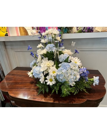 Divine Peace in Blue and White Custom product