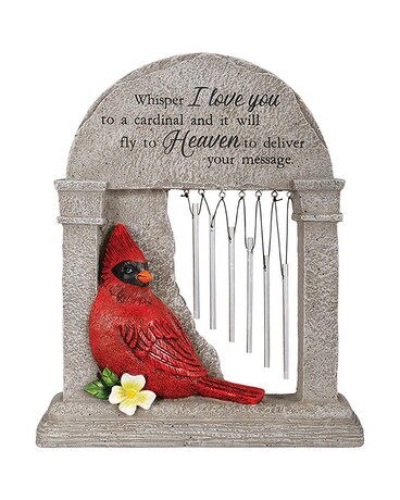 Cardinal Memorial Garden Chime Custom product