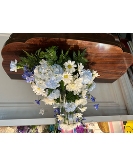 Divine Peace in Blue and White Custom product