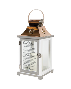 With ivy and bow size,  inches height and  inches wide.