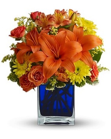 Teleflora's Summer Nights Flower Arrangement