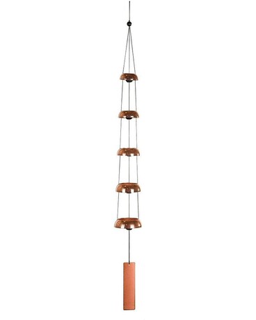 Metal Windchime Flower Arrangement