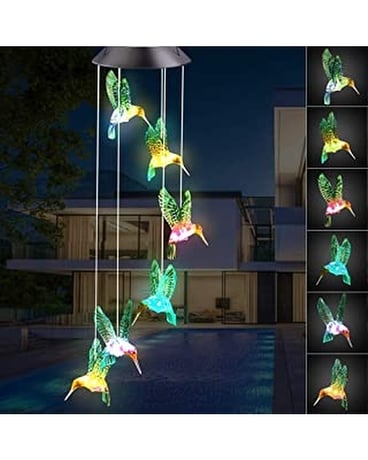 Hummingbird Chimes Flower Arrangement