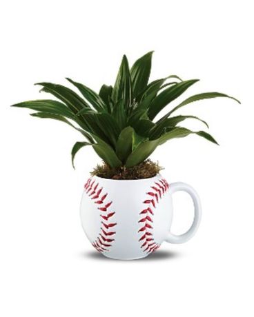 Line Drive Planter Flower Arrangement