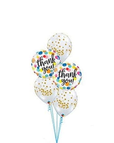 Thank You Balloon Bouquet Flower Arrangement