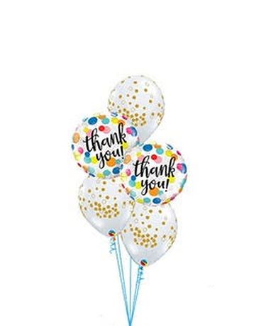 Thank You Balloon Bouquet Flower Arrangement