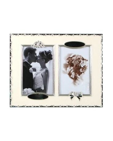 Engravable Picture Frame with Silver Accents Gifts