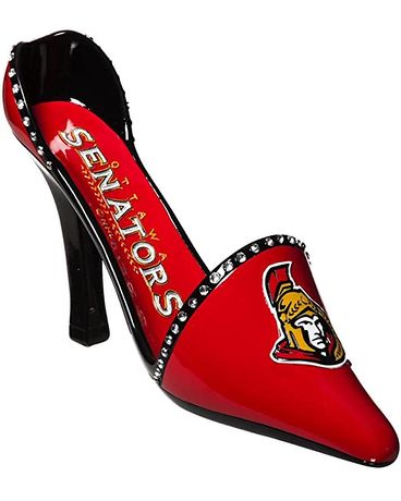 Ottawa Senators Shoe Wine Holder Flower Arrangement