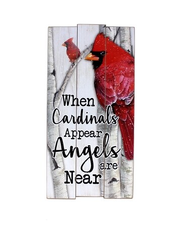 When Cardinals Appear... Flower Arrangement