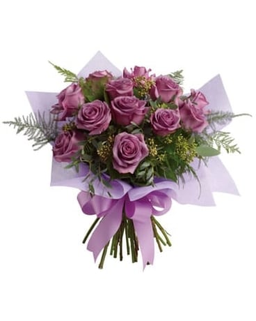 Lavender Dozen Flower Arrangement