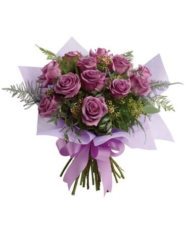 Lavender Dozen Flower Arrangement