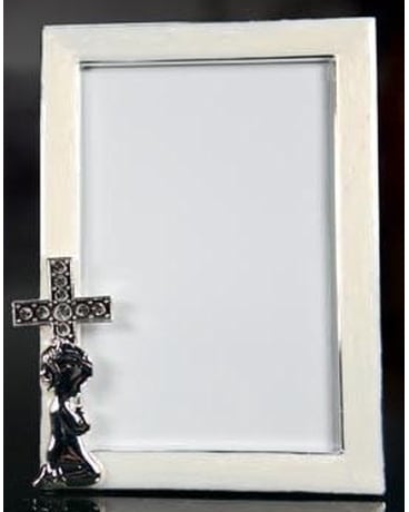 Kneeling Girl Frame Flower Arrangement