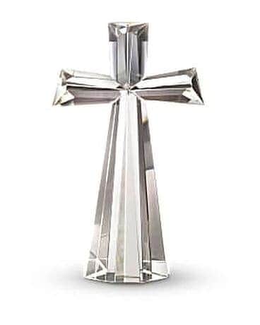 Crystal Cross Flower Arrangement