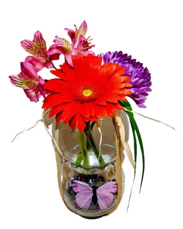 Wings In the Meadow Flower Arrangement