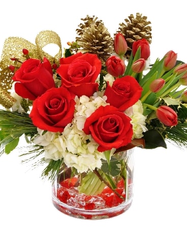 Tis the Season Flower Arrangement