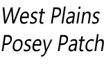 West Plains Posey Patch - Logo