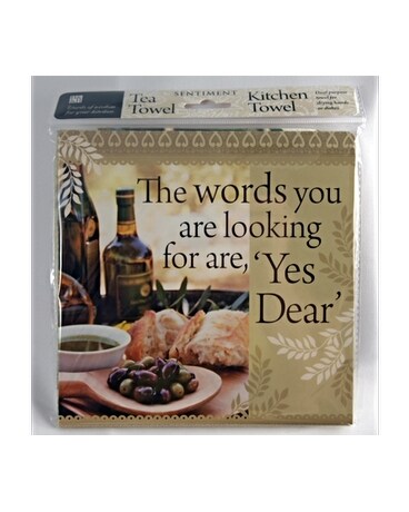 Tea Towel - Yes Dear