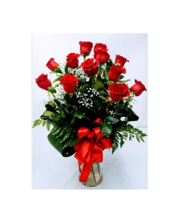 Roses by the Dozen! Flower Arrangement