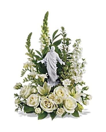 Teleflora's Garden of Serenity Bouquet Flower Arrangement