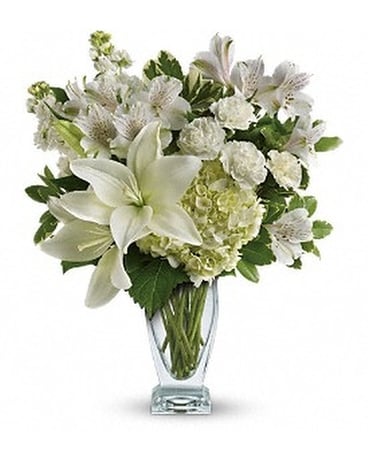 Teleflora's Purest Love Bouquet Flower Arrangement