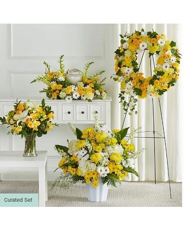 Warm Remembrance Bundles Flower Arrangement