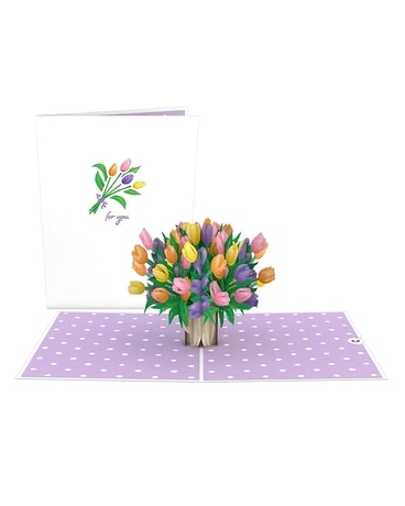 Lovepop Tulips Pop Up Card